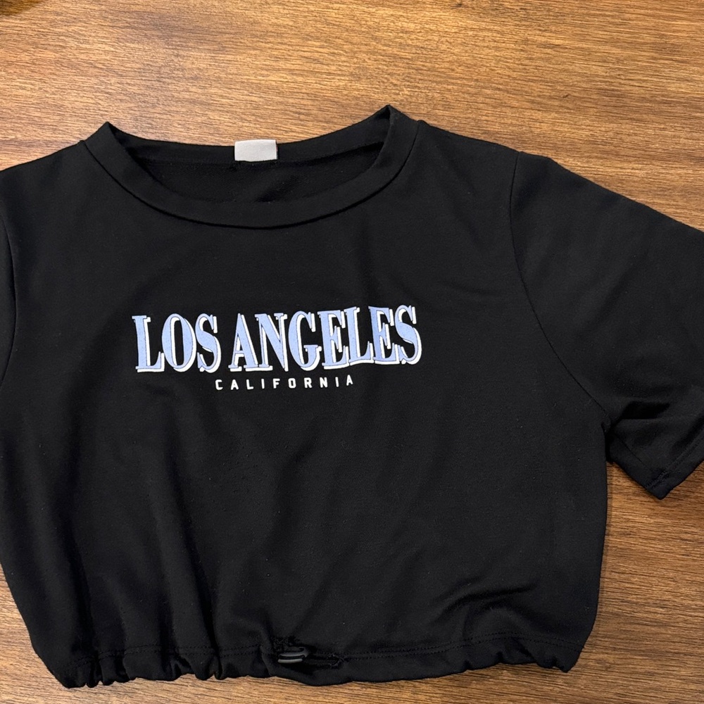Los Angeles crop top